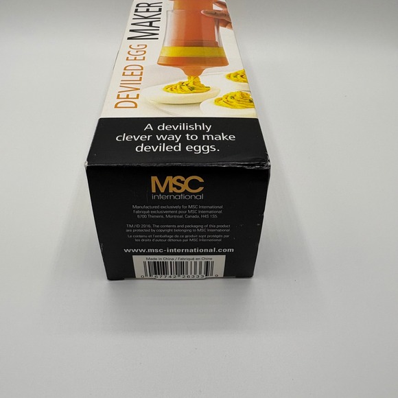 Joie Deviled Egg Maker Utensile A Oeufs Garnis Kitchen Gadget Tool - Picture 6 of 8